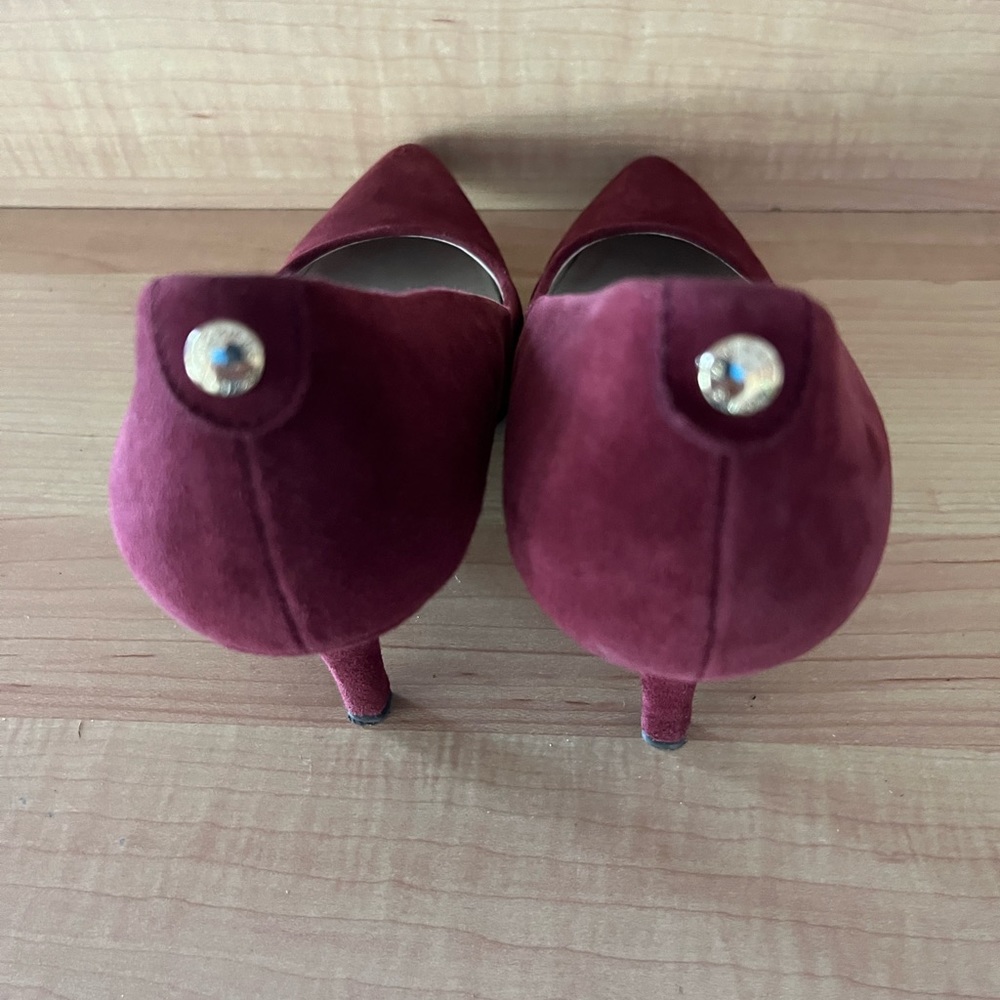 Michael Kors Heels Burgundy Sz 5.5 M - Picture 2 of 7